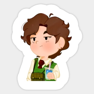 BTS Taehyung Chibi Sticker Sticker